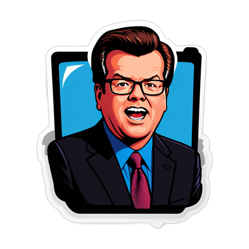 Breaking Boundaries: Neil Cavuto Sticker