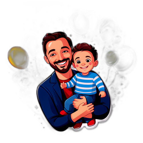 Adesivo Cuore di Carlo e Figlio