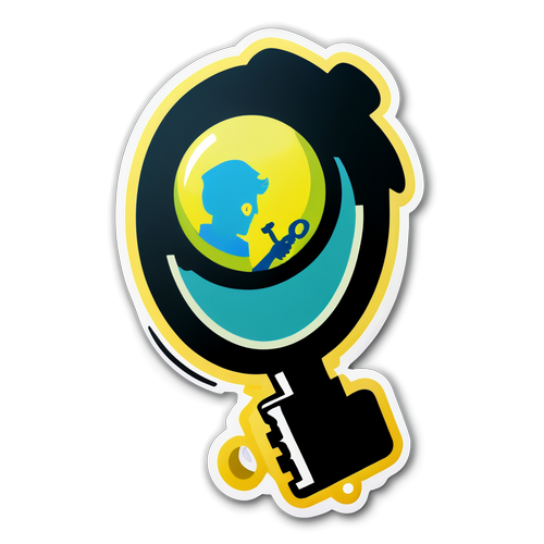 Sticker inspiré des aventures de Captain Marleau