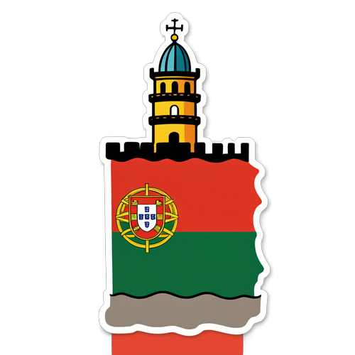 Bandar Monumental Portugal: Temukan Keajaiban Menara Belem Dalam Fesyen Sticker!