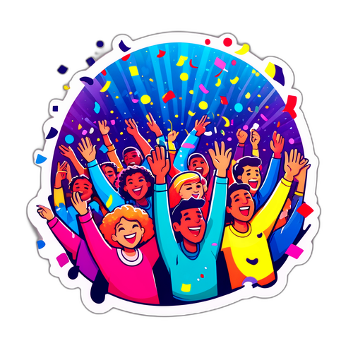 Sticker ng Musikang Pista