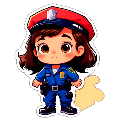 เด็กการ์ตูนซ่อนตัวจากตำรวจ