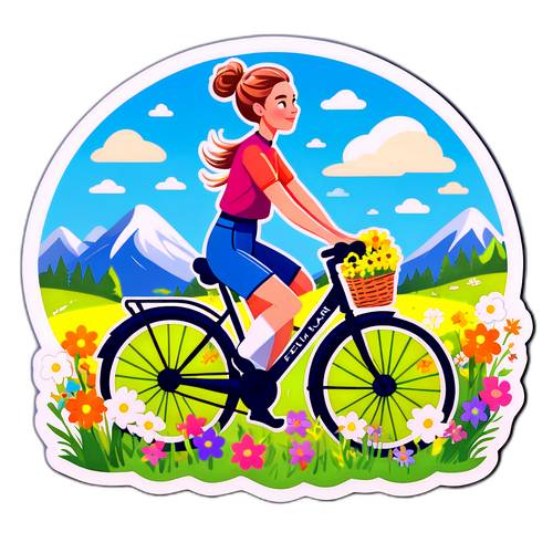 Emilia Fahlin Cyklar i Blomstrande Äng