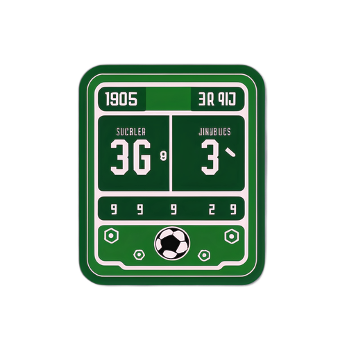 Rekaan Minimalis Skor Bola Sepak