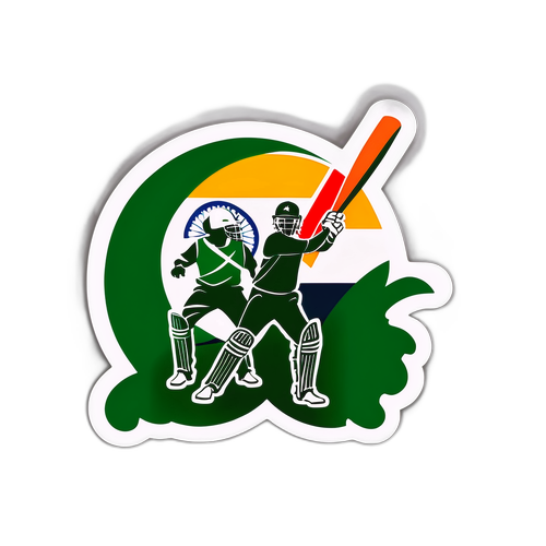 Drama fra Cricketkampen mellem Pakistan og Indien