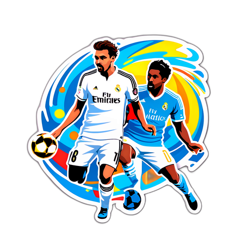 Stiker Pertandingan Legenda Real Madrid vs Celta Vigo