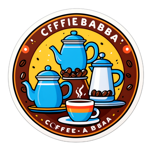 Rappresentazione Giocosa della Cultura del Caffè di Addis Ababa