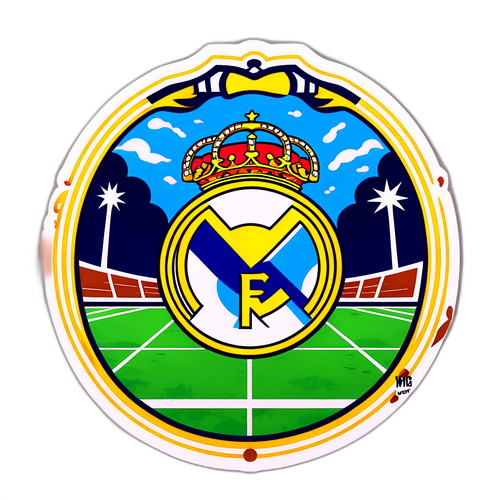 Sticker ya Kihistoria ya Real Madrid