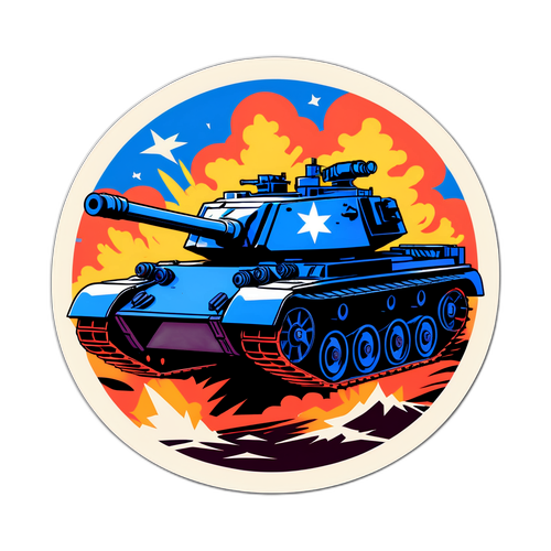 Slagmark-tema klistremerke for Battlefield 6