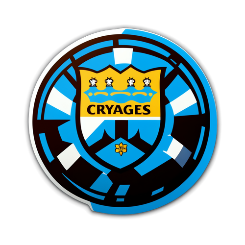 Sticker thể thao Man City và Club Brugge