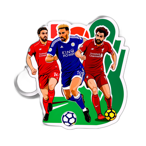 激烈競爭的足球運動員