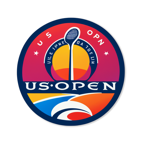 Színek és Sport: Az US Open 2024 Emblémája, Amely Mindenkit Elbűvöl!