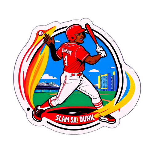 Teoscar Hernandez Action Sticker