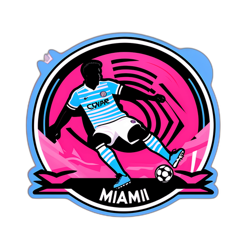 Hình dán hoạt hình ghi bàn trong trận Inter Miami và New York City