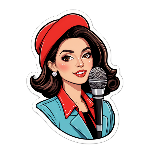 Sticker alla moda di Giorgia Cardinaletti