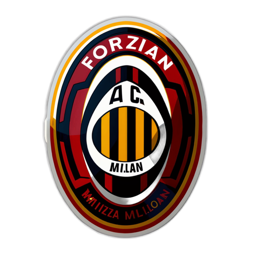 Sticker AC Milan: Biểu Tượng và Tinh Thần 'Forza Milan'