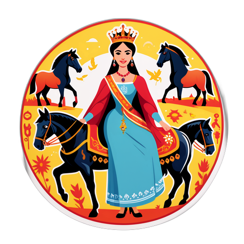 Rainha do Cortejo na Zona Rural