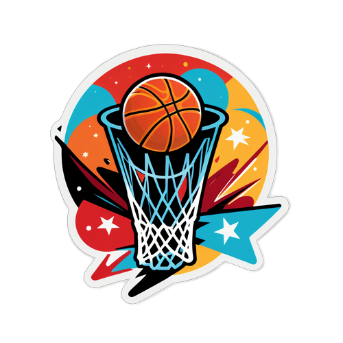 Sticker ng Kagsukwahi ng Basketball