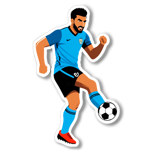 Umut Nayir'ın Futbol Yetenekleriyle Dolu Spor Sticker'ı! Kaçırmayın!