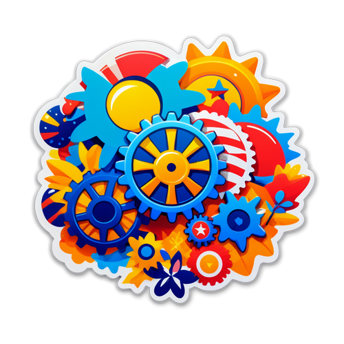 Celebrate Labor Day in Style: Unlock the Secrets of Hard Work with Festive Gear and Sun Symbols!