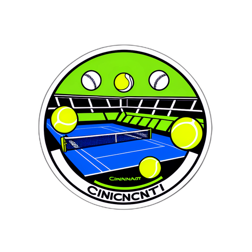Cincinnati Open Logo Aufkleber