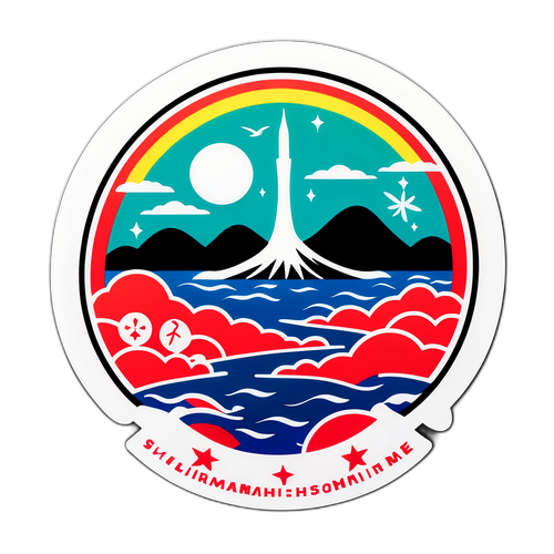 Hiroshima Hoop en Vrede Sticker
