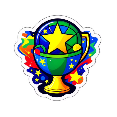 Diseño Colorido de la Copa de Brasil