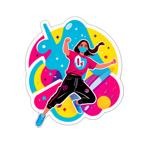 Stiker Ceria Terinspirasi dari Tren TikTok