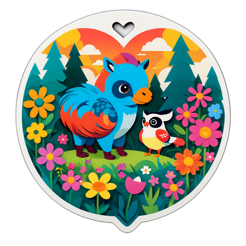 Metson eläinseikkailut metsän sydämessä