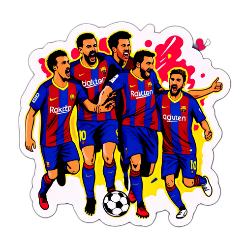 Izgalmas pillanatok a Barca meccséről