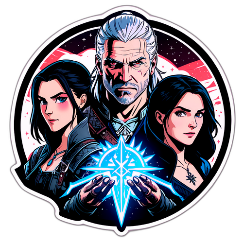Autocollant de The Witcher Saison 5