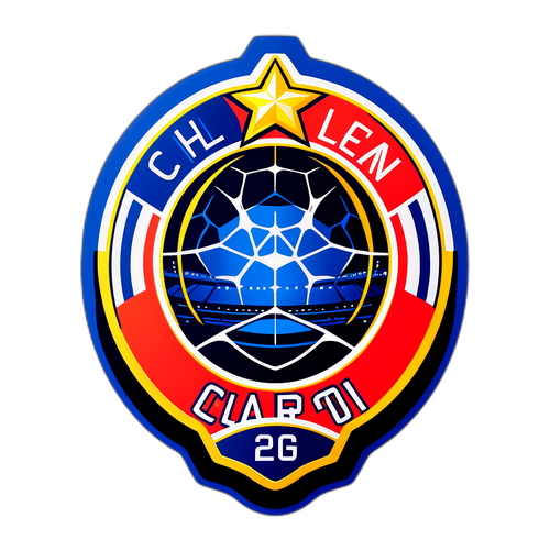 Champions League 2025 - Futuristic Stadium