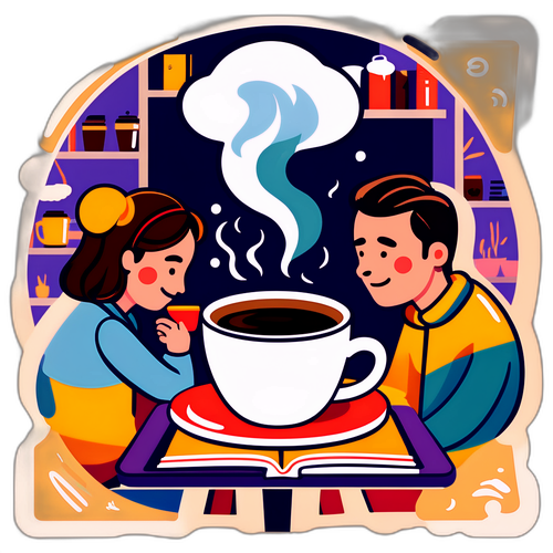 Koselig kaffesituasjon