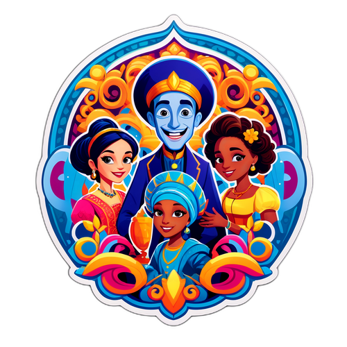 Renkli ve Eğlenceli Veliaht Sahnesi