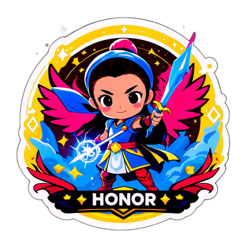 Дизайн, вдохновленный персонажем из игры Honor Power 2