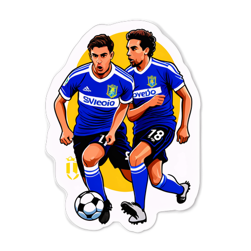 Spannendes Design: Real Oviedo gegen Real
