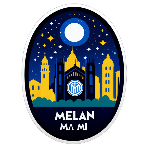 Stiker Inter Milan vs Parma Malam yang Indah