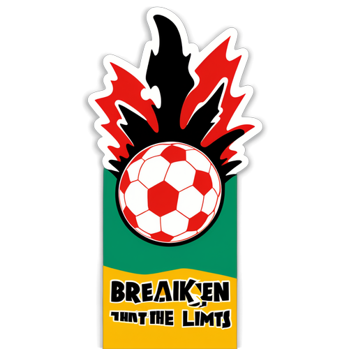 Stiker 'Breaking Through The Limits'