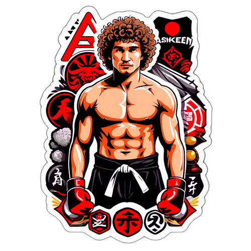 Adesivo tributo a Ben Askren
