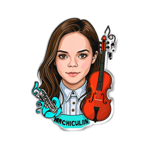 Sticker Ispirato alla Musica di Francesca Michielin