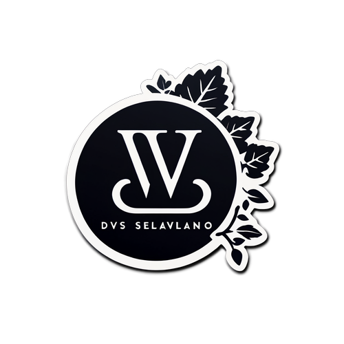 Minimalistikong Sticker para kay DV' Savellano