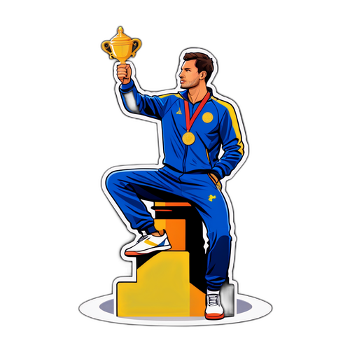 Medaljevinderen på Podiet