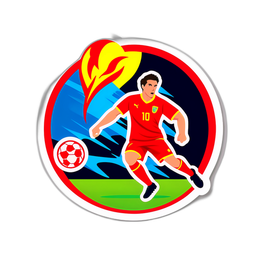 足球比賽主題貼紙