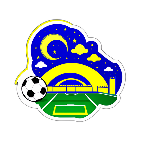 Футбольний матч Al Nassr ввечері