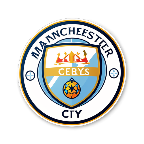 Unleash the Excitement! Manchester City's Electrifying UEFA Champions League Crest Comes to Life!