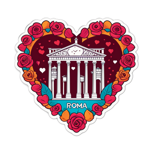 Sticker Amor Roma