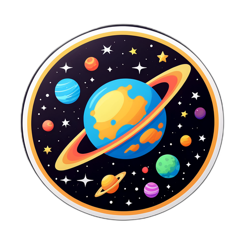 Universumin laajentumista ilmentävä tarra