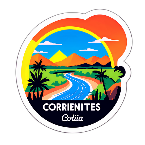 Sticker de Corrientes