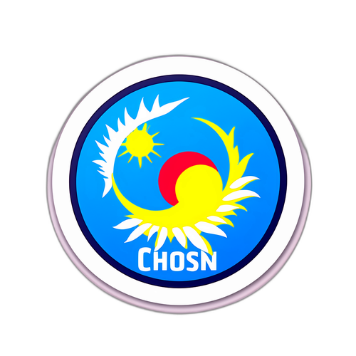 현대적으로 재해석된 조선일보 로고 스티커