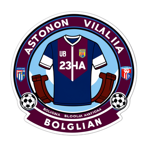 Samolepka 'Aston Villa – Bologna'